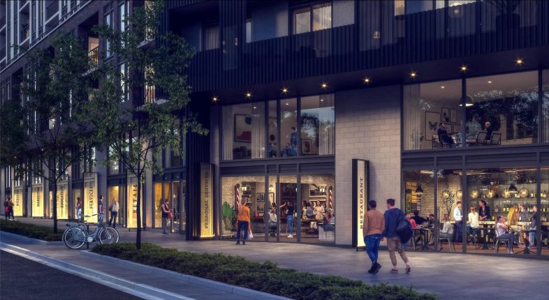 Merge Condos Rendering