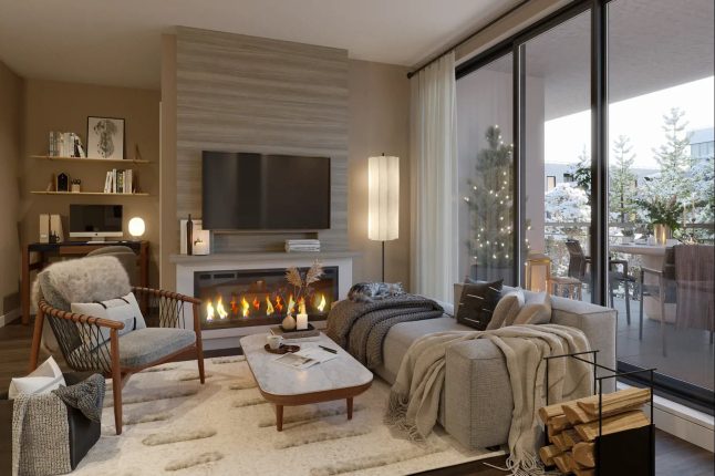 QA Condos Living Room