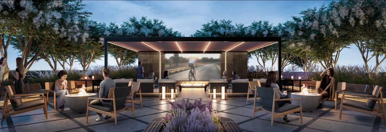 The Greenwich Condos at Oakvillage Condos Outdoor Movie Theater