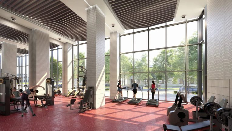 The Villages of Oak Park Condos Fitness Room