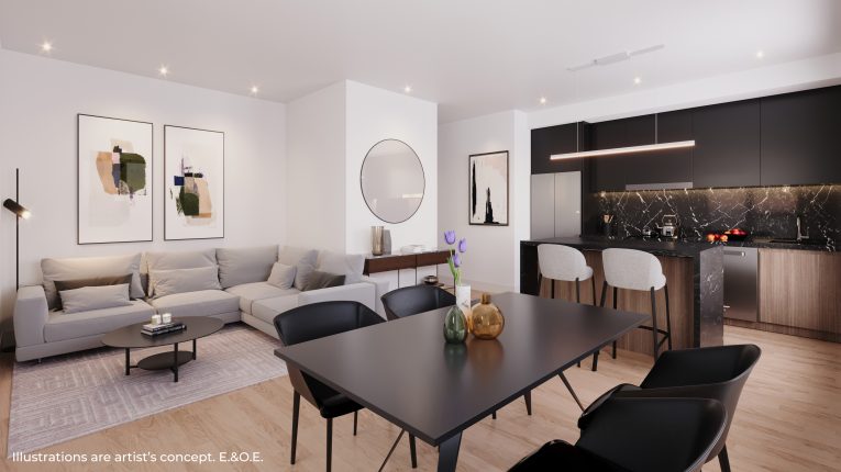 Lot 16 Interior Living Room