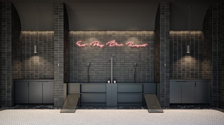 Natasha Residences Dog Wash View