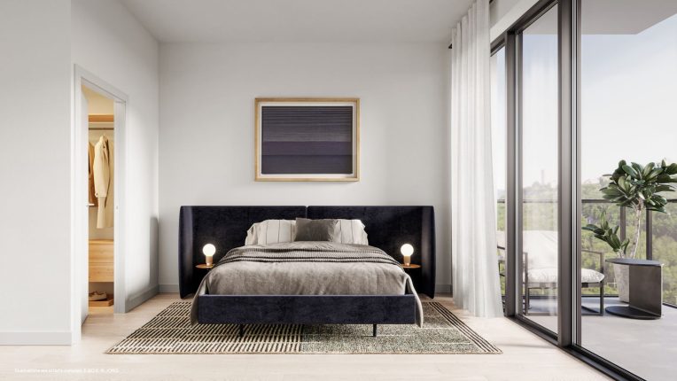 Corktown Condos Bedroom