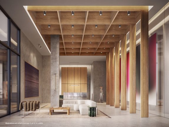 Corktown Condos Lobby