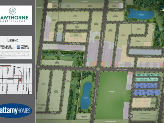 Hawthorne East Village Site Plan