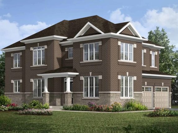 Hawthorne East Village - The Bayfield Corner Rendering