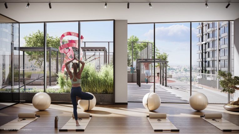 M6 Condos Fitness Centre