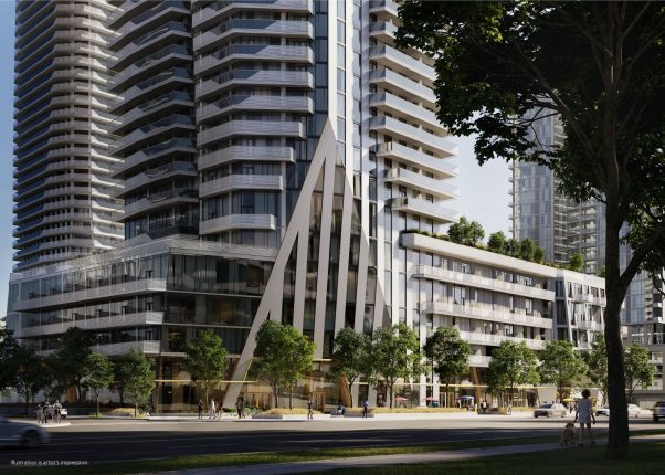M6 Condos Streetscape
