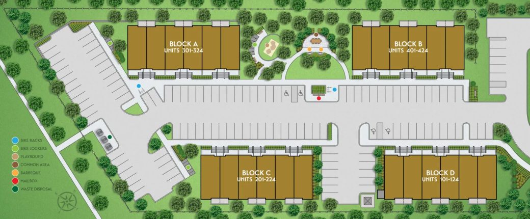 Marquis Modern Towns Site Plan