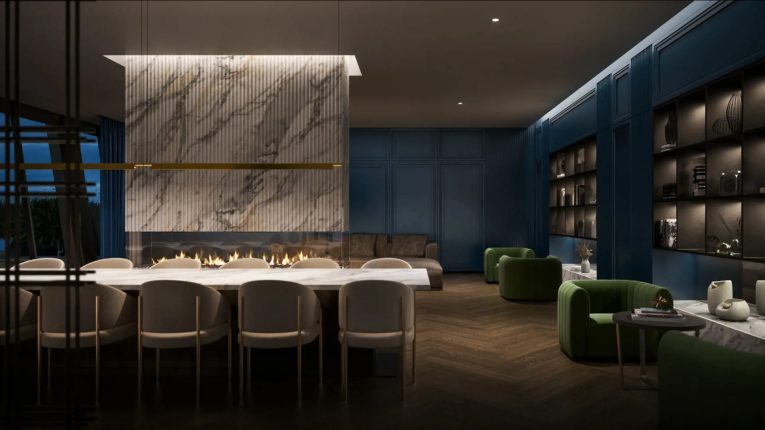 8 Elm on Yonge Condos Party Room and Dining