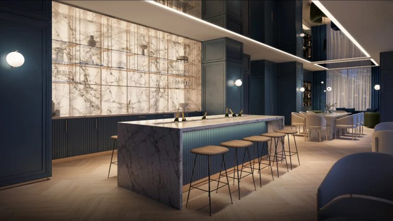 8 Elm on Yonge Condos Social Lounge