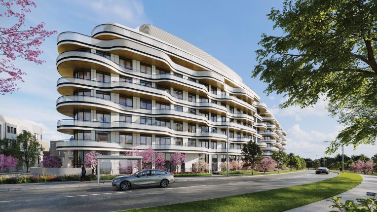 Lily at Crosstown Rendering