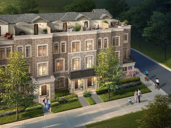 NY Walk Towns Rendering