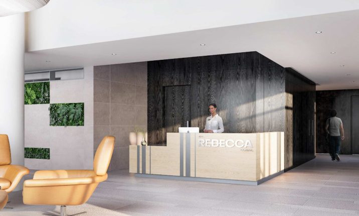 The Rebecca Condos Lobby