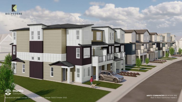 Belvedere Rise Towns Rendering
