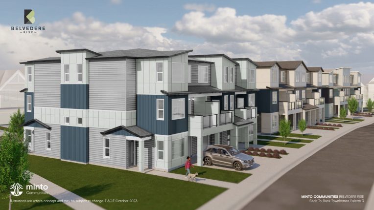 Belvedere Rise Towns Rendering