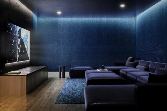 JOYA Condos Theatre Room