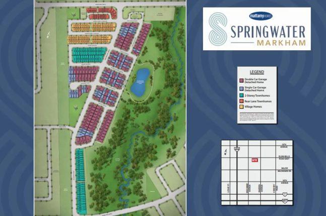 Springwater Towns Site Map