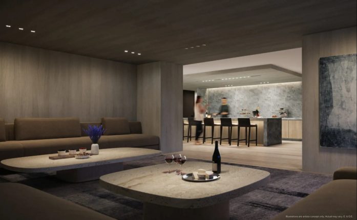 The Design District Condos Party Room