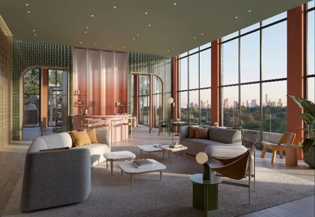 Above Condos Party Room