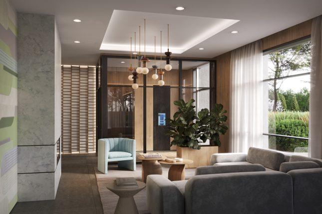 Mile & Creek Condos Phase 3 Lobby