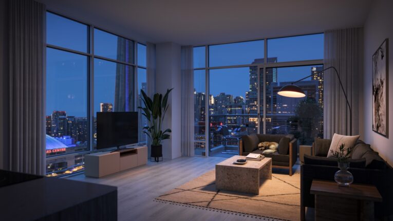 Q Tower Condos Interior