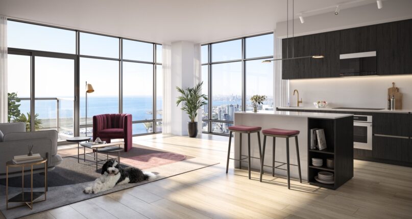 Q Tower Condos Interior