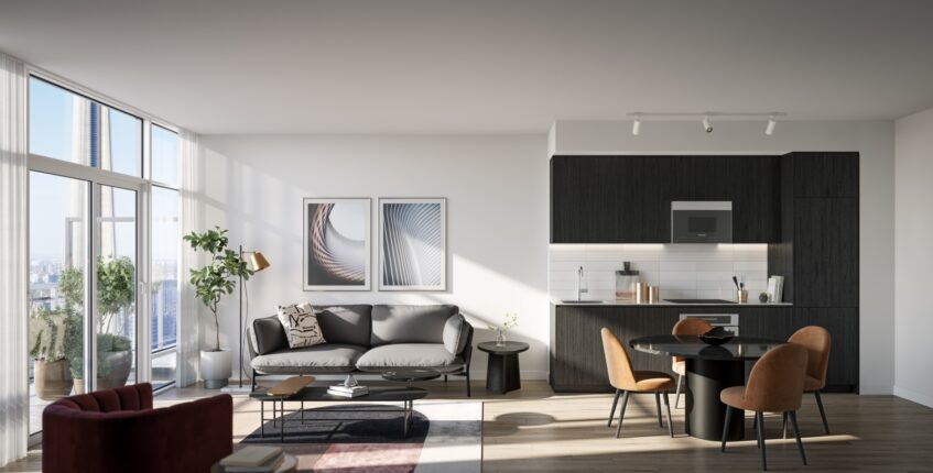 Q Tower Condos Interior