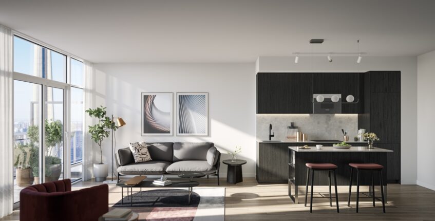 Q Tower Condos Interior