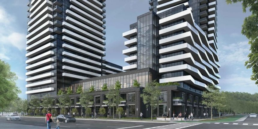 Langstaff Gateway Condos Rendering