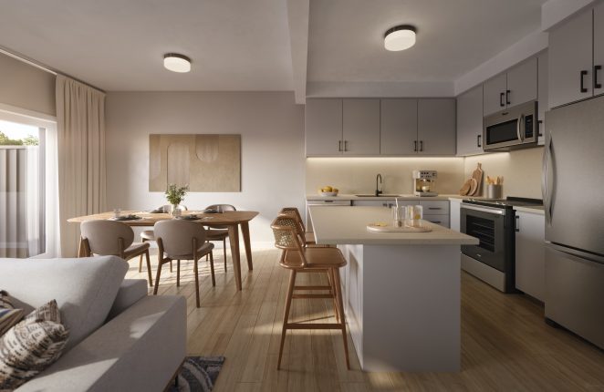 Lackner Ridge Towns Kitchen Walkout