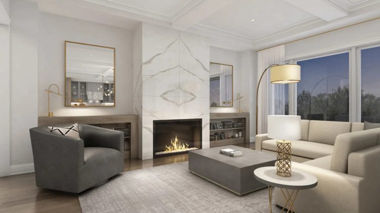 Heritage Heights Towns Living Room