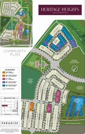 Heritage Heights Towns Site Plan