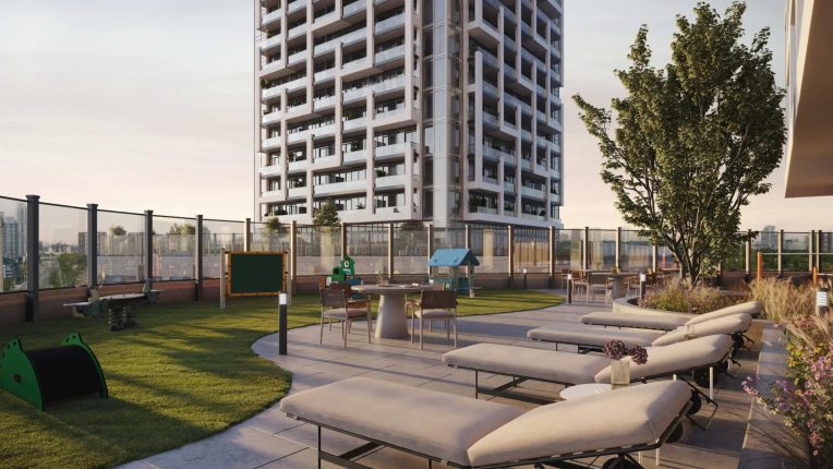 LSQ2 Condos Rooftop Terrace