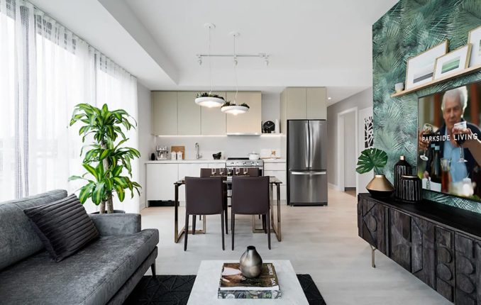 SXSW Tower 2 Condos (SXSW2) Living Room