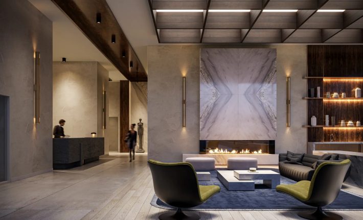 Bravo West Tower Condos Lobby