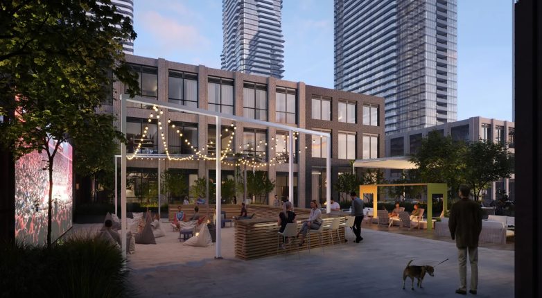 Bravo West Tower Condos Outdoor Lounge