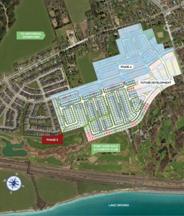 Port Hope Lakeside Village Site Map