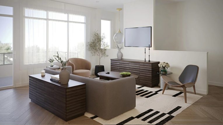 Livingston Towns Living Room