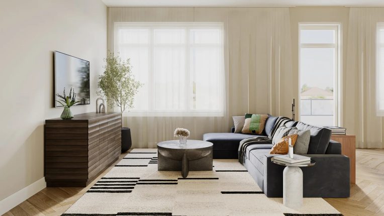 Livingston Towns Living Room