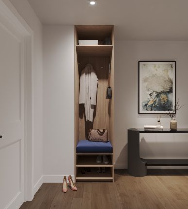 Maxium Condos Hall Tree