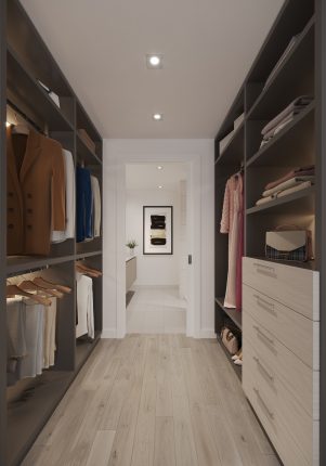 Maxium Condos Walkthrough Closet