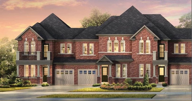 Queensville Homes by CountryWide - Towns Rendering