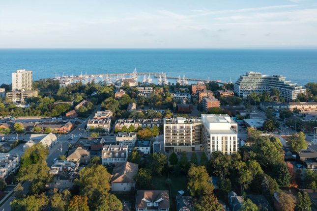 Claystone Condos Aerial View
