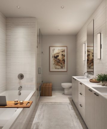 Claystone Condos Bathroom