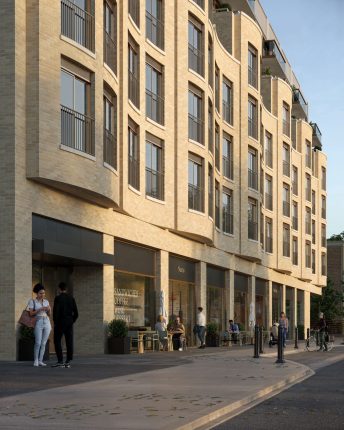 Claystone Condos Exterior Streetscape