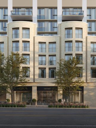 Claystone Condos Exterior Vignette