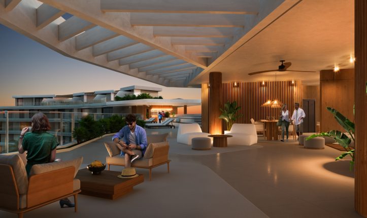 Crystal Garden Rooftop Terrace With Bar