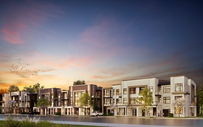 Joshua Creek Montage by Hallet Homes Rendering