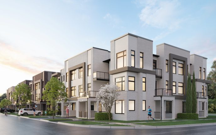 Joshua Creek Montage by Hallet Homes Rendering